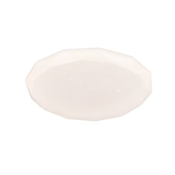 Top Light - LED fürdőszobai mennyezeti lámpa SPARKLE LED/40W/230V 3000/4000/6500K IP44 átm. 39 cm fehér
