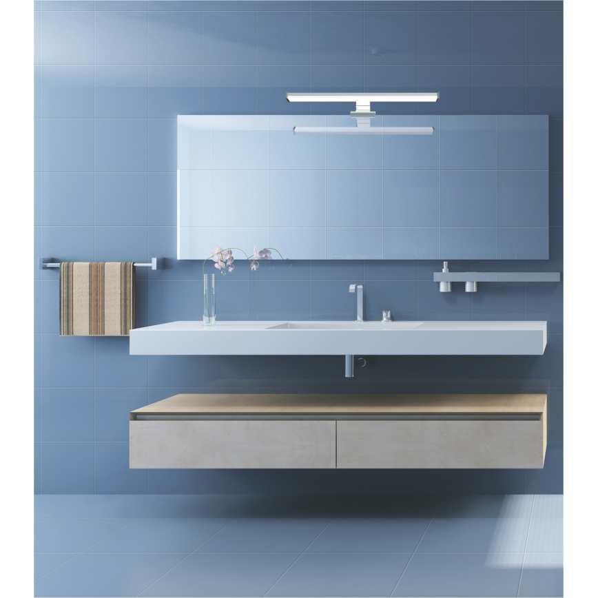 Top Light - LED fürdőszobai tükörvilágítás TEXAS XL LED/10W/230V 3000/4000/6500K IP44 60 cm matt króm