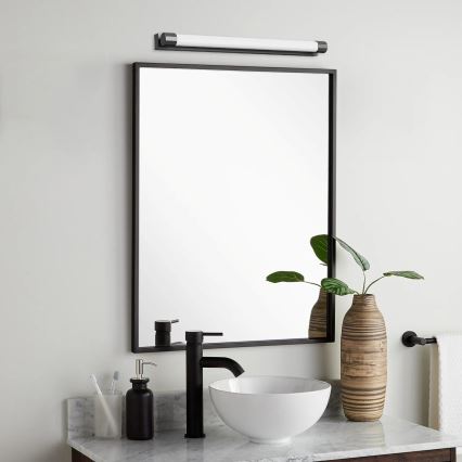 Top Light - LED fürdőszobai tükörvilágítás TURIA LED/8W/230V 3000/4000/6500K IP44 40 cm fekete