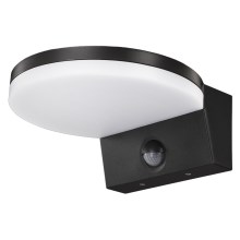 Top Light - LED Kültéri fali lámpa érzékelővel NOVARA LED/15W/230V IP65 fekete