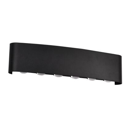 Top Light - LED kültéri fali lámpatest RAY LED/10W/230V 3000/4000/6500K IP54 fekete