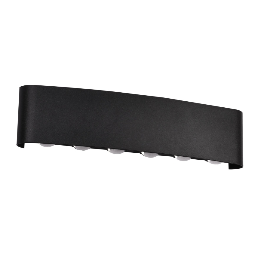Top Light - LED kültéri fali lámpatest RAY LED/10W/230V 3000/4000/6500K IP54 fekete