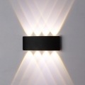 Top Light - LED Kültéri fali lámpa RAY LED/8W/230V IP44 4000K fekete