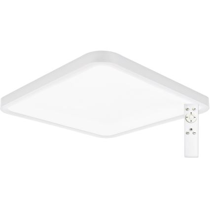 Top Light - LED Dimmelhető mennyezeti lámpa REVIT LED/36W/230V 3000-6500K 40x40 cm fehér + távirányítás