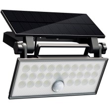 Top Light - LED Napelemes fali reflektor érzékelővel HELEON PRO LED/8W/3,7V IP65 4000K