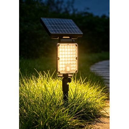 Top Light - LED napelemes lámpa érzékelővel 3 az 1-ben ZENITH LED/10W/3,7V 3000/4000/6500K IP54 2400 mAh