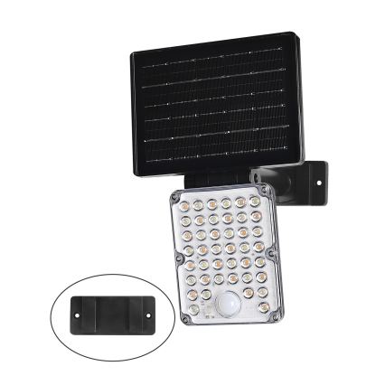 Top Light - LED napelemes lámpa érzékelővel 3 az 1-ben ZENITH LED/10W/3,7V 3000/4000/6500K IP54 2400 mAh