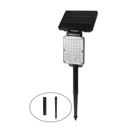 Top Light - LED napelemes lámpa érzékelővel 3 az 1-ben ZENITH LED/10W/3,7V 3000/4000/6500K IP54 2400 mAh