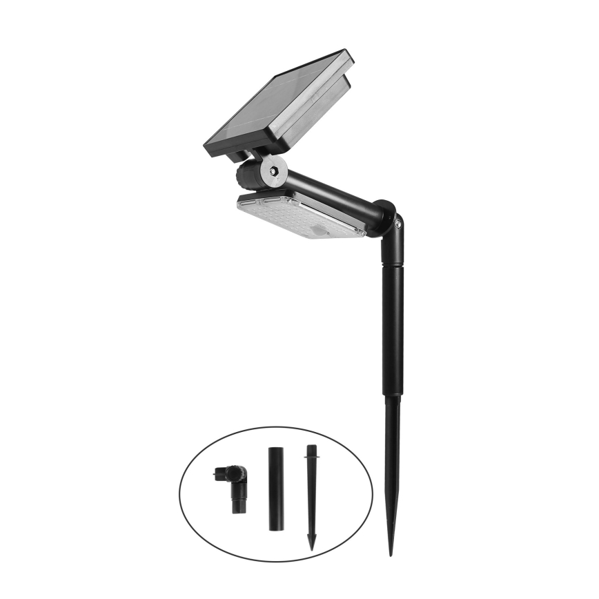 Top Light - LED napelemes lámpa érzékelővel 3 az 1-ben ZENITH LED/10W/3,7V 3000/4000/6500K IP54 2400 mAh