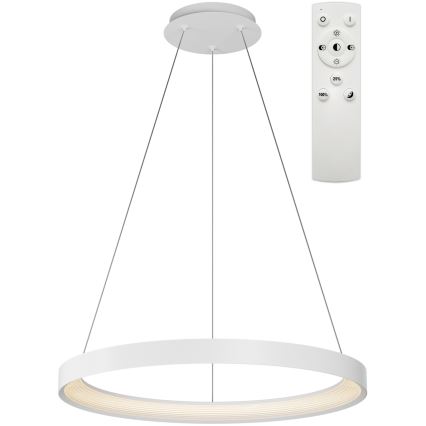 Top Light - LED dimmelhető függeszték kábellel ORBIT LED/40W/230V 3000-6500K átm. 50 cm fehér + távirányító