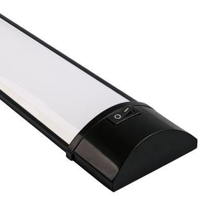 Top Light - Alá szerelhető LED lámpatest ZSP LED/36W/230V 3000/4000/6500K 120 cm fekete