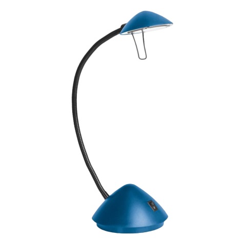 Top Light Office 5 M - Asztali lámpa OFFICE 1xG4/20W/230V/12V kék