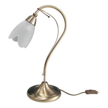 Top Light Petal L AB - Asztali lámpa PETAL 1xE14/60W/230V