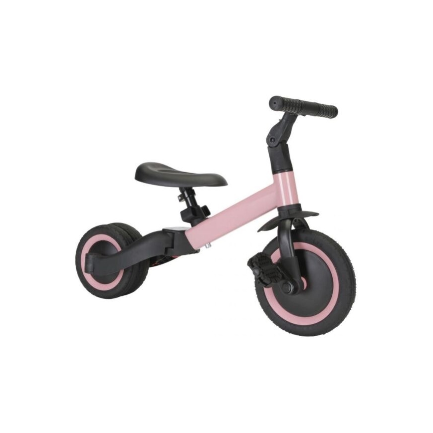 Top Mark - Tolós bicikli 4in1 KAYA rózsaszín