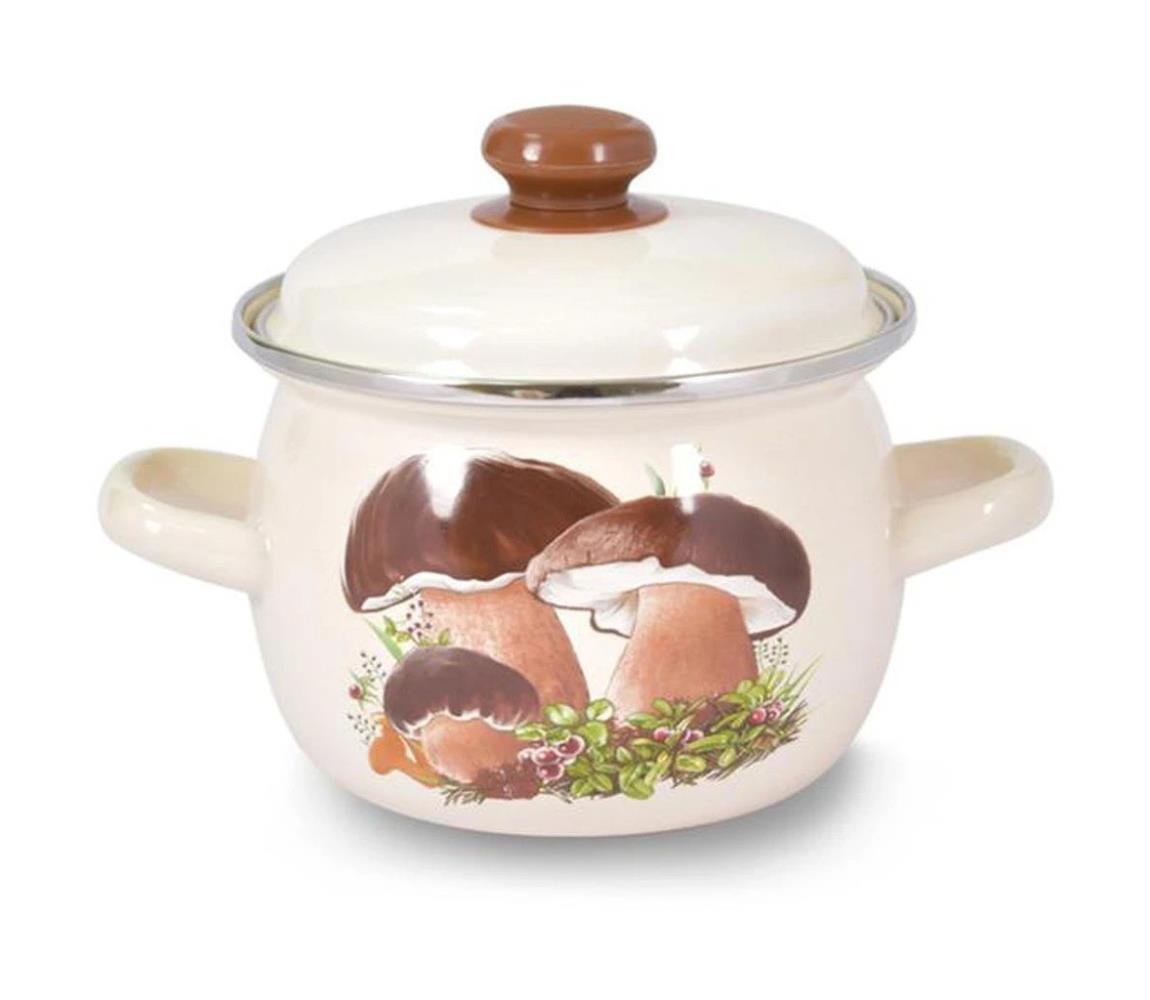 UTC TORO fedeles fazék 5 l, gombás mintázattal 4419162MM