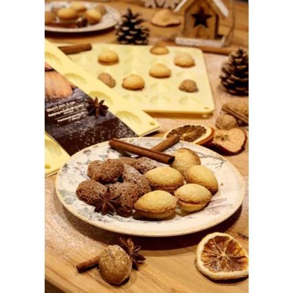 TORO krémszínű szilikon sütőforma