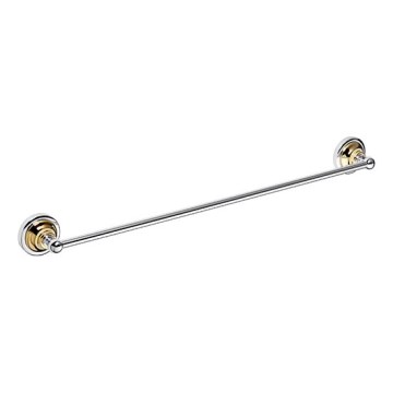 Törölközőtartó 66,5x6,5 cm ezüst/arany