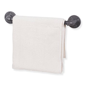 Törölközőtartó BORURAF 7x47 cm szürke