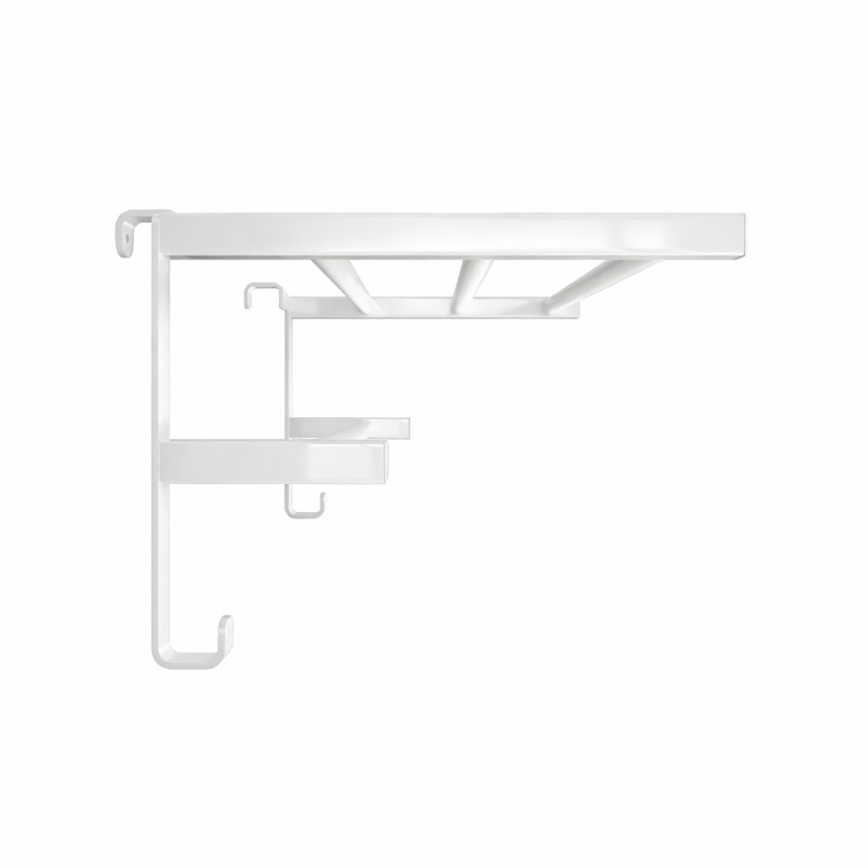 Törölközőtartó fürdőradiátorra HF SHEFFIELD 52x28,4 cm fehér