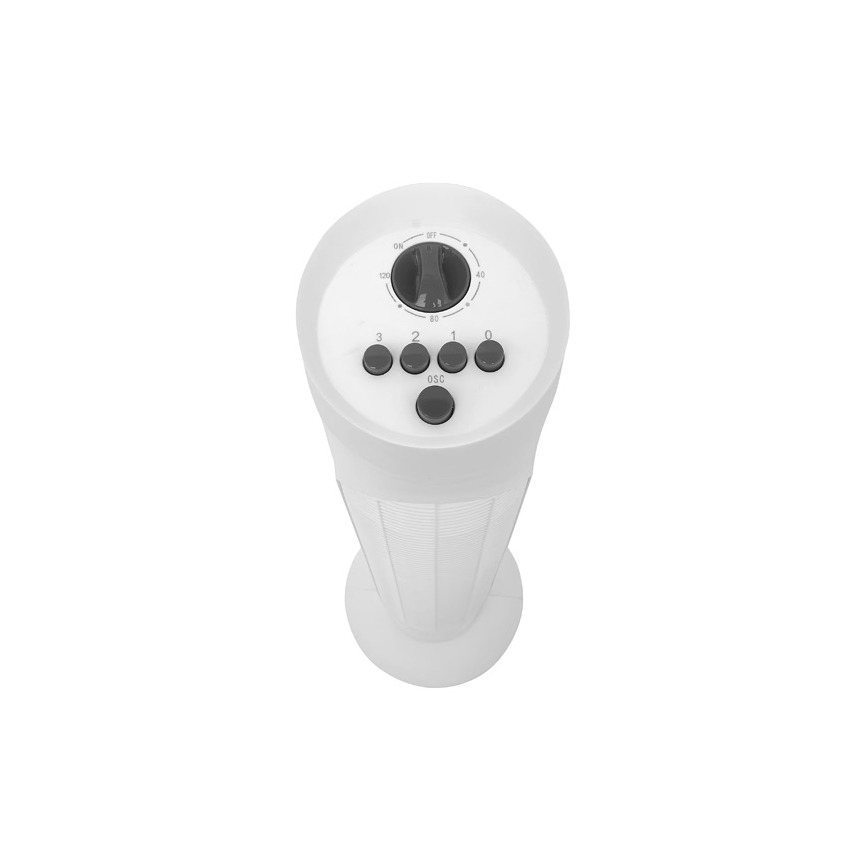 Toronyventilátor 50 W/230 V, 83 cm, fehér
