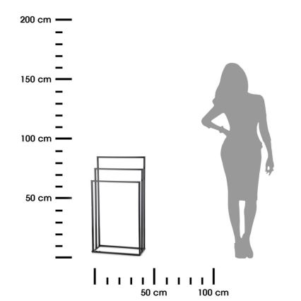 Törülközőtartó 85x45 cm