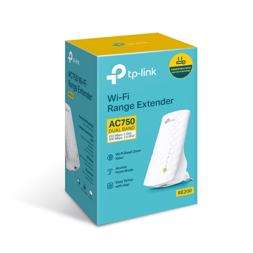 TP-Link - 2,4/5 GHz Wi-Fi jelerősítő (extender/repeater)