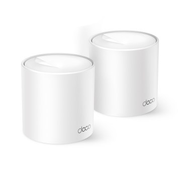 TP-Link - 2 darabos Wi‑Fi 6 mesh rendszer az egész otthonra Deco X10