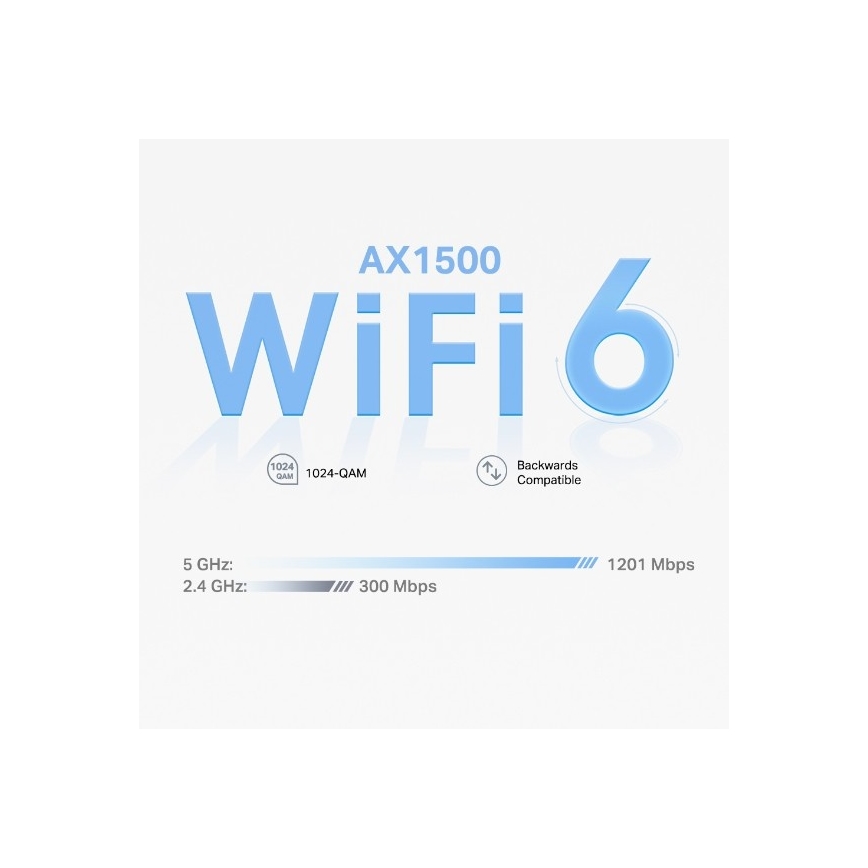 TP-Link - 3 darabos Wi‑Fi 6 mesh rendszer az egész otthon lefedésére