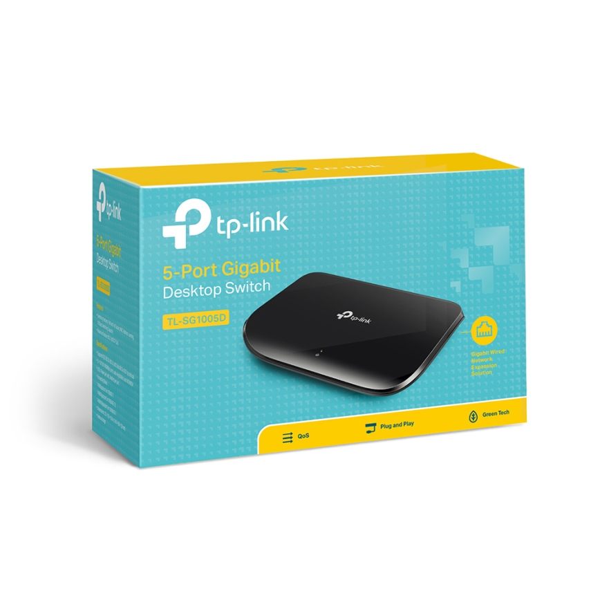 TP-Link - 5 portos, gigabites asztali hálózati kapcsoló