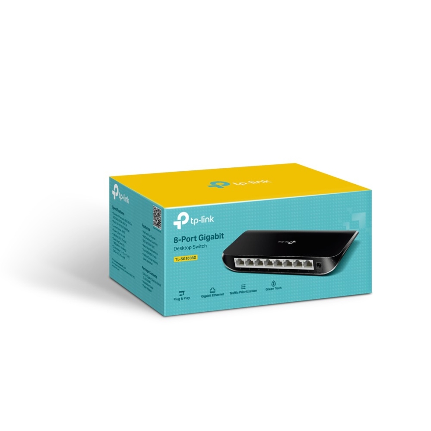TP-Link - 8 portos gigabites asztali switch