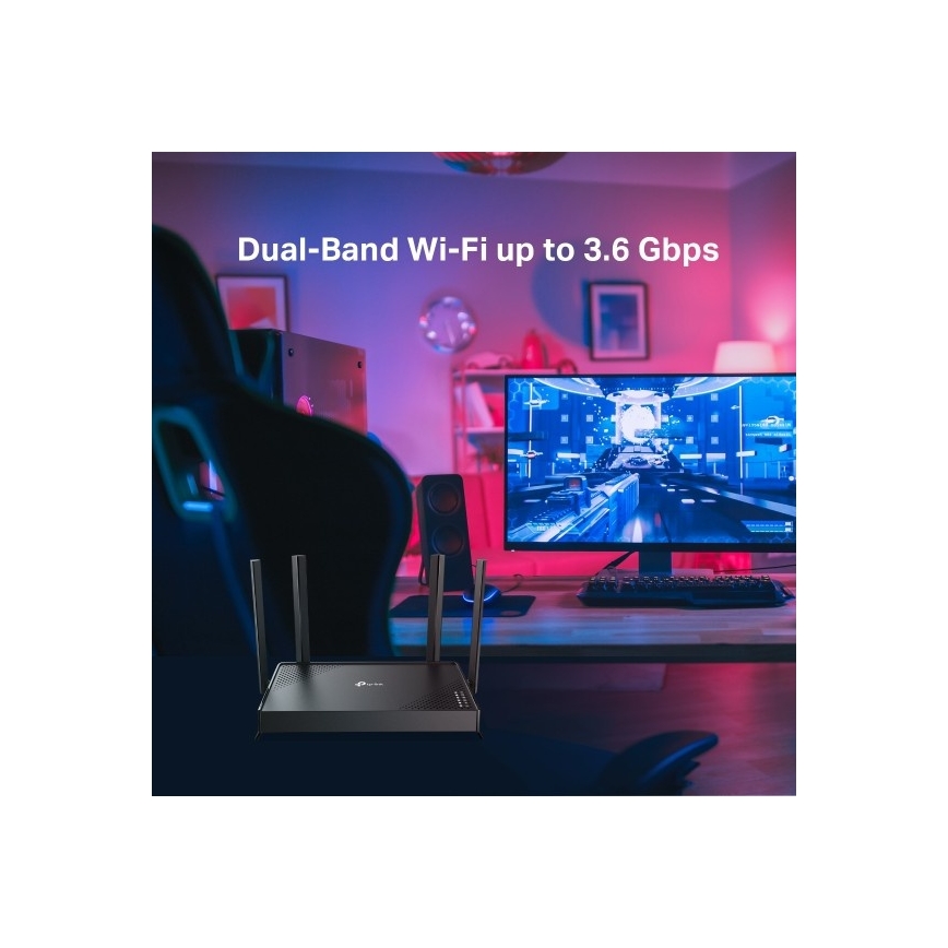 TP-Link - Archer BE220 kétsávos Wi‑Fi 7 router