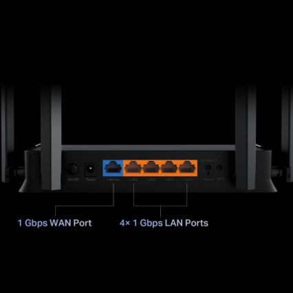 TP-Link - Archer BE220 kétsávos Wi‑Fi 7 router
