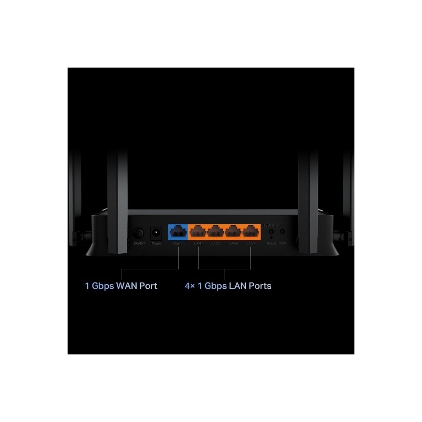 TP-Link - Archer BE220 kétsávos Wi‑Fi 7 router