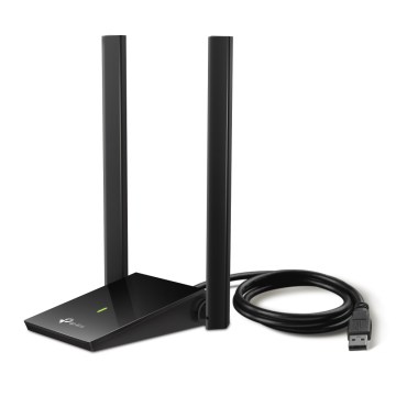 TP-Link - Archer T4U Plus vezeték nélküli USB hálózati adapter, nagy nyereségű antennákkal