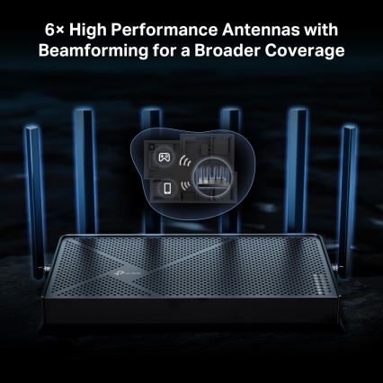 TP-Link - Két sávos Wi-Fi 7 router Archer BE400