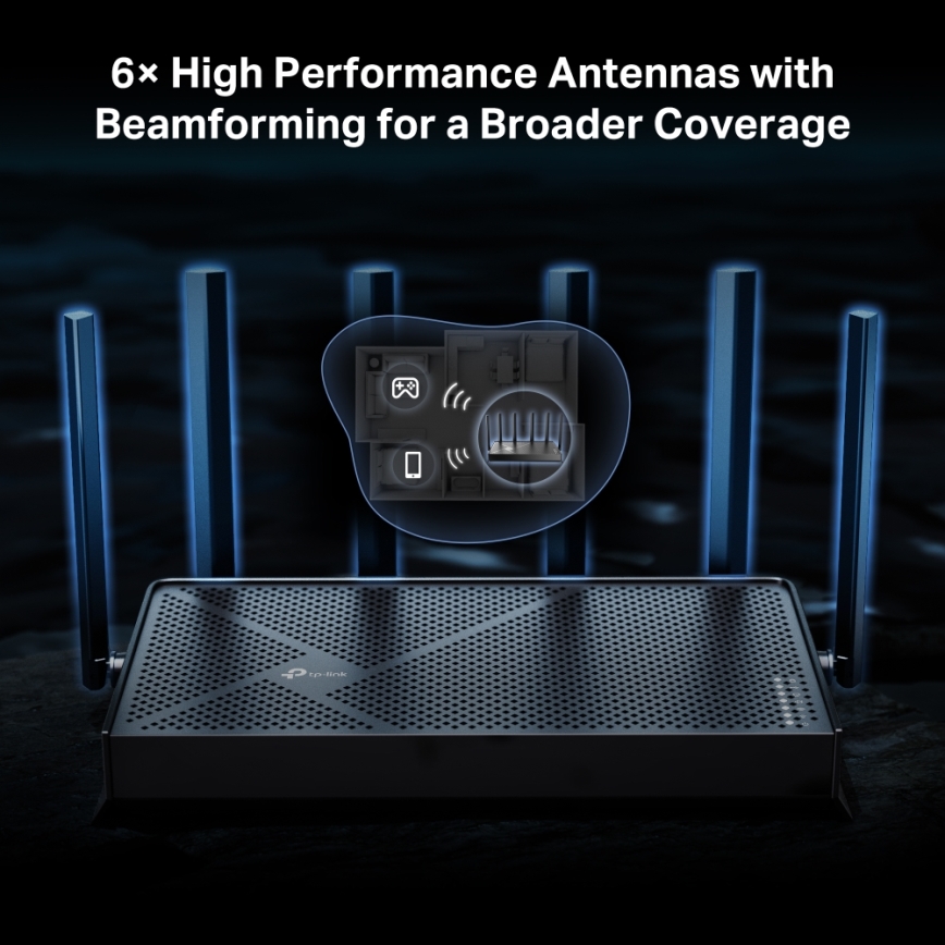 TP-Link - Két sávos Wi-Fi 7 router Archer BE400