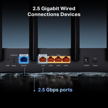 TP-Link - Kétsávos Wi-Fi 7 router