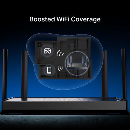 TP-Link - Kétsávos Wi‑Fi 7 router Archer BE230