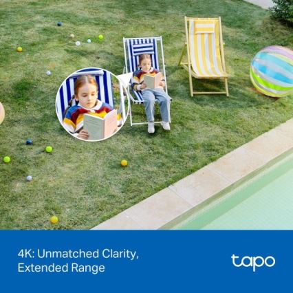 TP-Link - IP66 védettségű kültéri kamera érzékelővel Wi-Fi