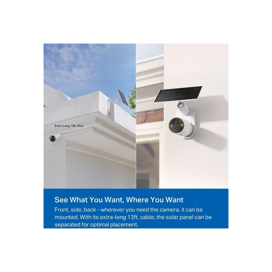 TP-Link - Kültéri napelemes IP66 Wi‑Fi kamera