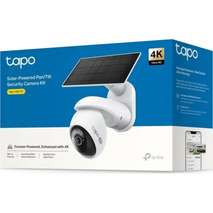TP-Link - Kültéri napelemes kamera IP65 Wi-Fi