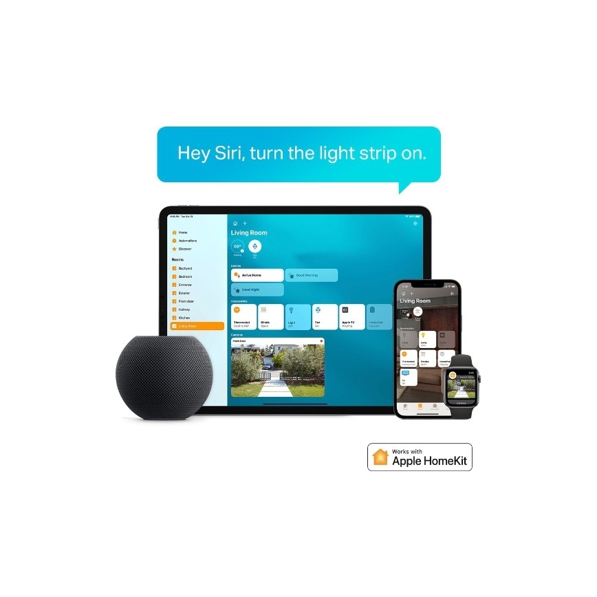 TP-Link - LED RGBW Dimmelhető szalag 5 m LED/13W/230V Wi-Fi