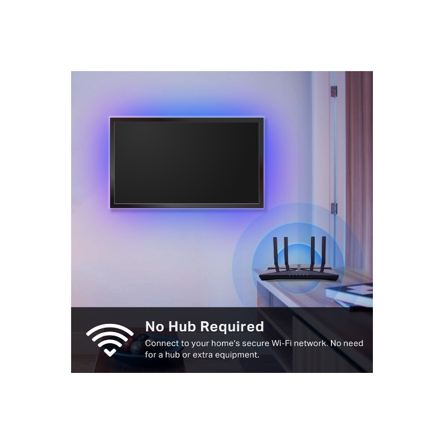 TP-Link - LED RGBW Dimmelhető szalag 5 m LED/13W/230V Wi-Fi