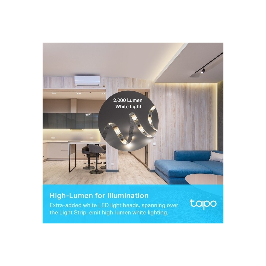 TP-Link - LED RGBW dimmelhető szalag 5 m LED/24W/230V Wi-Fi