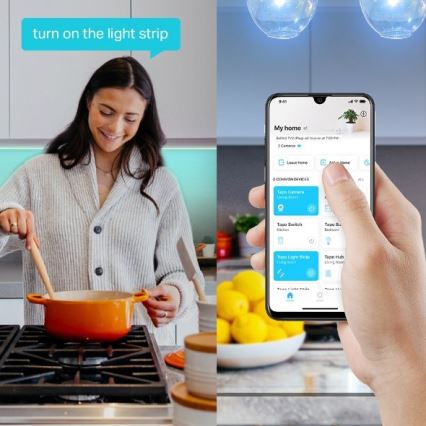 TP-Link - LED RGBW fényerőszabályozható szalag 5 m LED/20,5W/230V Wi-Fi