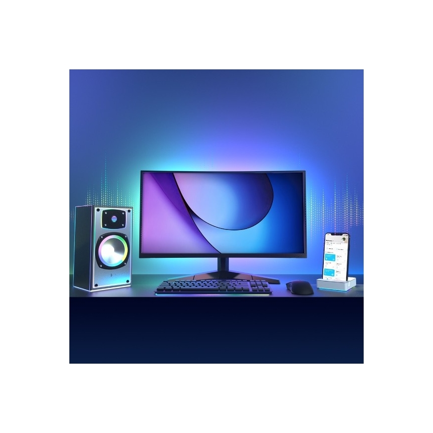 TP-Link - LED RGBW fényerőszabályozható szalag 5 m LED/20,5W/230V Wi-Fi