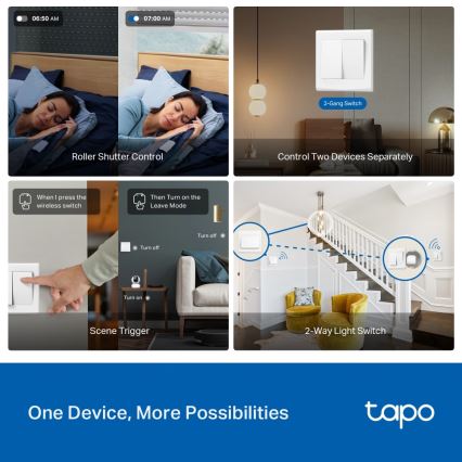 TP-Link - Okoskapcsoló modul MATTER