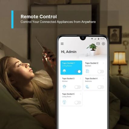 TP-Link - Okos konnektor E 2300W Wi-Fi