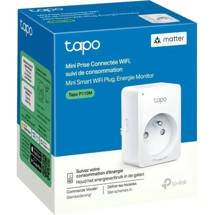 TP-Link - Okos konnektor E MATTER 3680W Wi-Fi