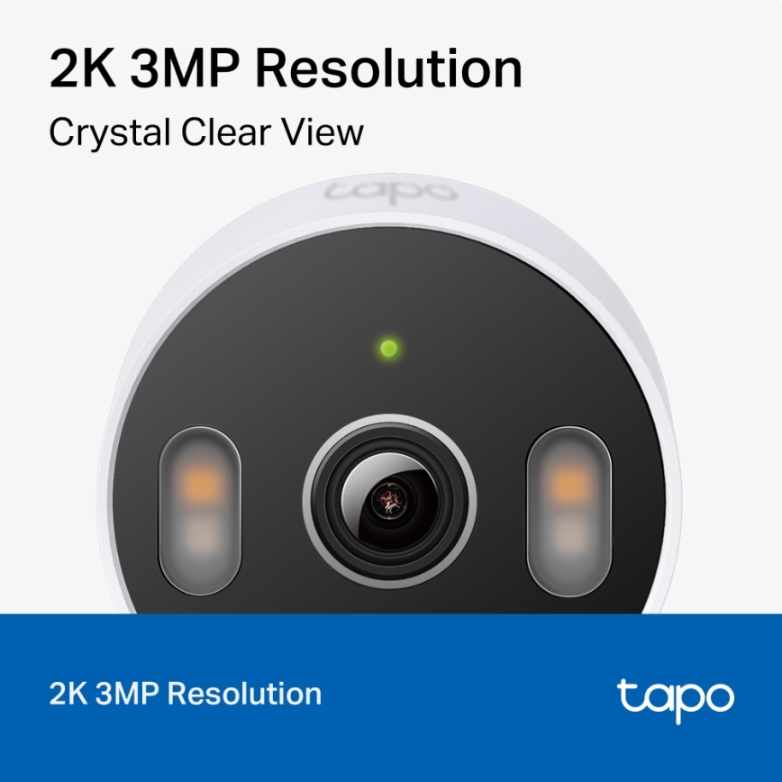 TP-Link - Okos kültéri kamera 3 MP 5V Wi-Fi